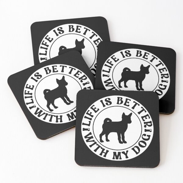 Item preview, Life is Better With My Basenji designed and sold by TheAnimalZ00.