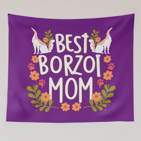 Item preview, Best Borzoi Mom designed and sold by Iluvmygreyhound.
