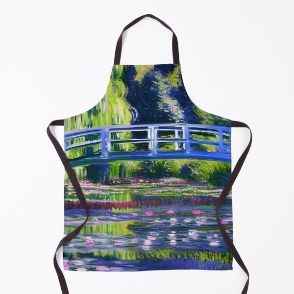 Item preview, Monet Inspired Water Lilies designed and sold by Alife4Art.