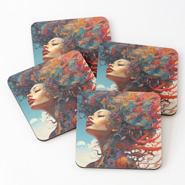 Item preview, Colorful Woman designed and sold by PeaceeandLovee.
