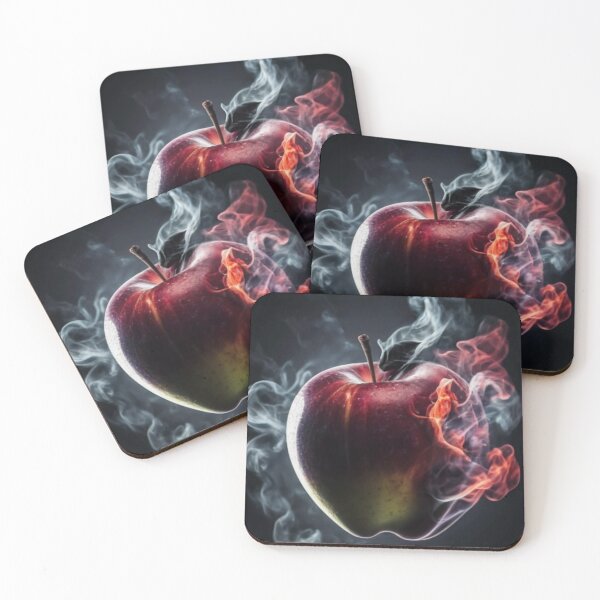 Item preview, Apple devoured by smoke designed and sold by NgaeDesign.