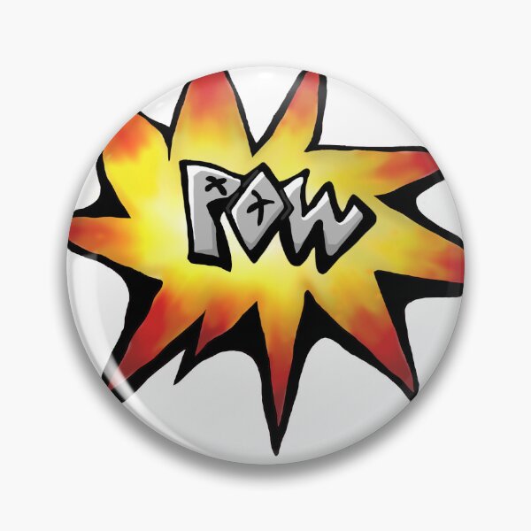 Item preview, Comic Book Pow! Explosion (Without outline) designed and sold by SpunkyBlaze.
