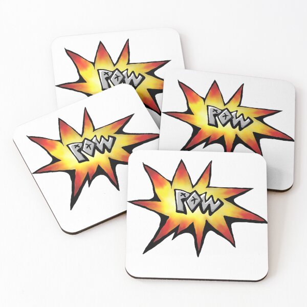 Artikelvorschau, Comic-Buch Pow! Explosion (Ohne Umriss) entworfen und verkauft von SpunkyBlaze.