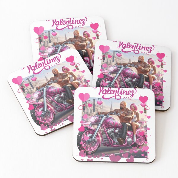 Item preview, Happy Valentine's Day biker style  designed and sold by SeeingBeyond.