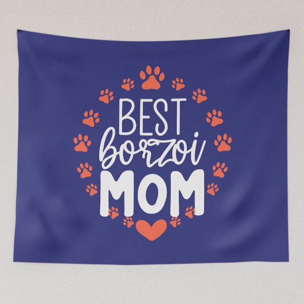 Item preview, Best Borzoi Mom designed and sold by Iluvmygreyhound.