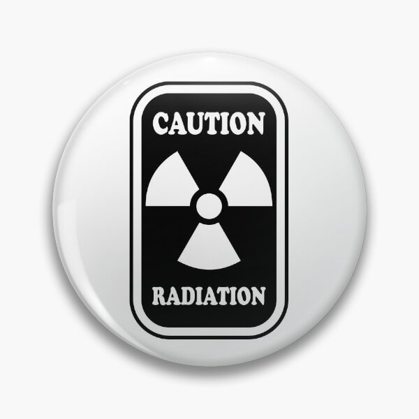 Item preview, Radioactive Symbol Warning Sign - Rectangular designed and sold by ScienceCorner.