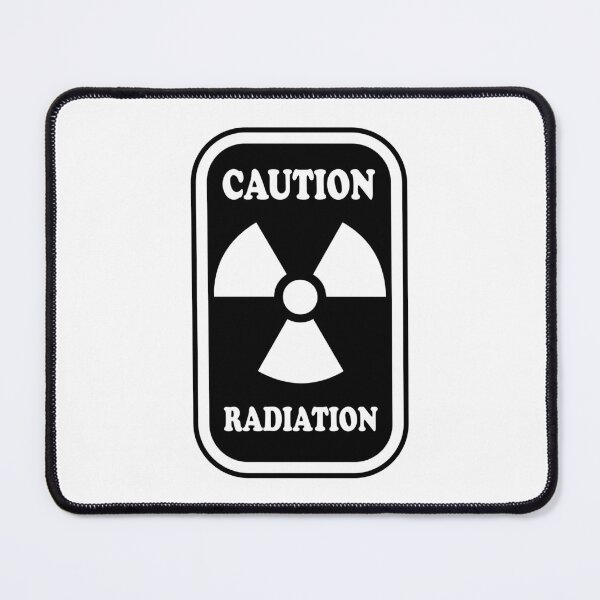 Item preview, Radioactive Symbol Warning Sign - Rectangular designed and sold by ScienceCorner.