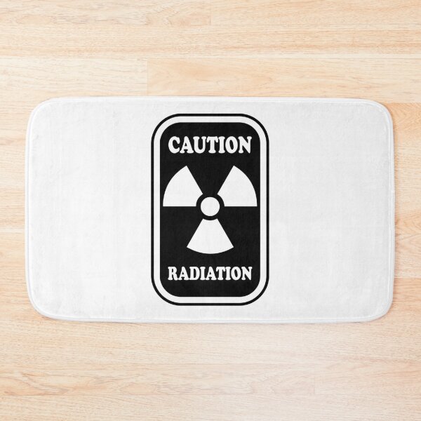 Item preview, Radioactive Symbol Warning Sign - Rectangular designed and sold by ScienceCorner.