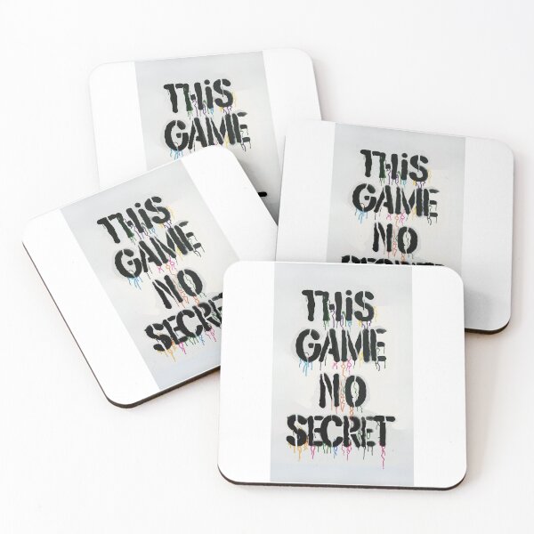 Item preview, This Game No Secret  designed and sold by Psycho-Crazy.