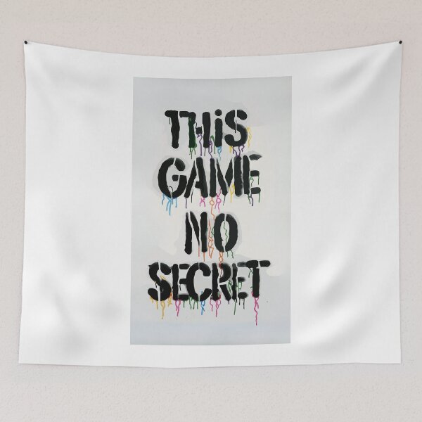 Item preview, This Game No Secret  designed and sold by Psycho-Crazy.