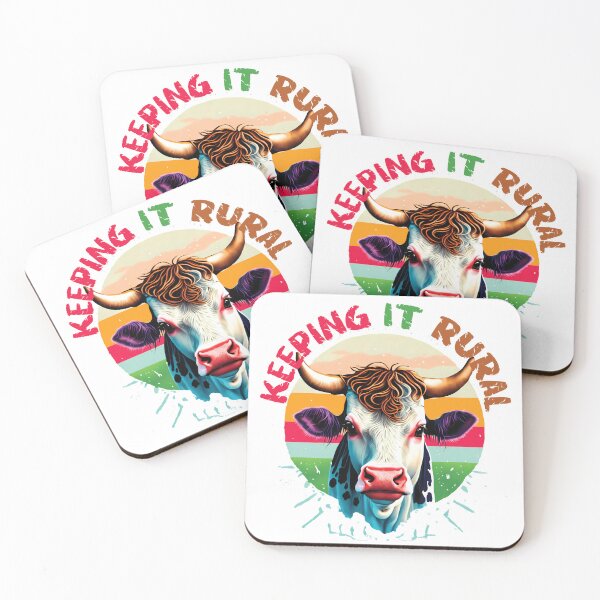 Item preview, Keeping It Rural Cow designed and sold by Marvel Selke.