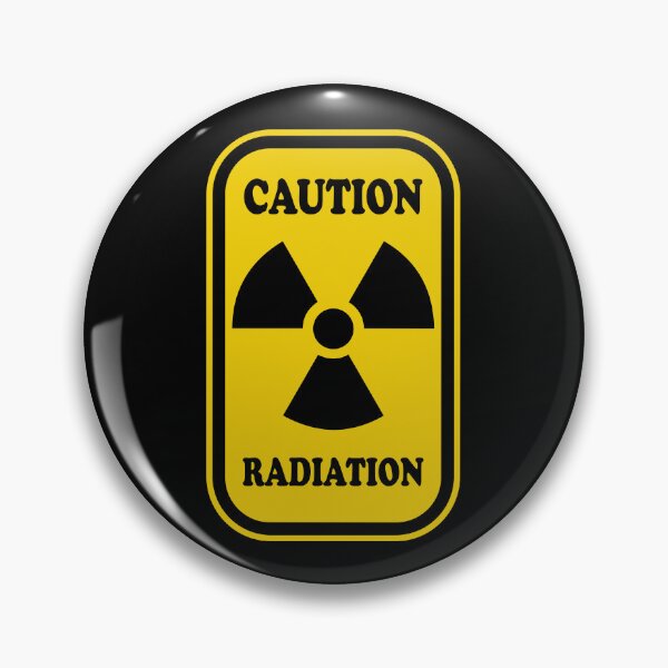 Item preview, Radioactive Symbol Warning Sign - Rectangular designed and sold by ScienceCorner.
