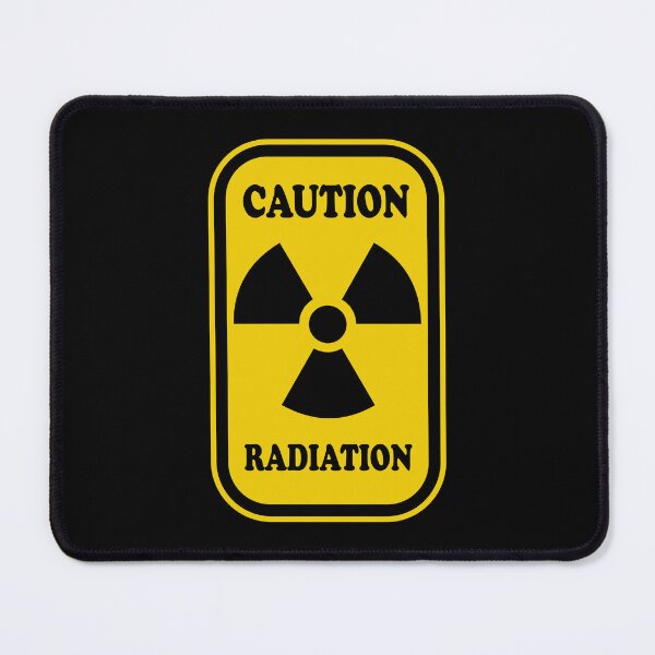 Item preview, Radioactive Symbol Warning Sign - Rectangular designed and sold by ScienceCorner.