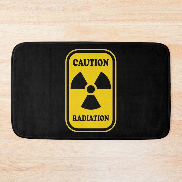 Item preview, Radioactive Symbol Warning Sign - Rectangular designed and sold by ScienceCorner.