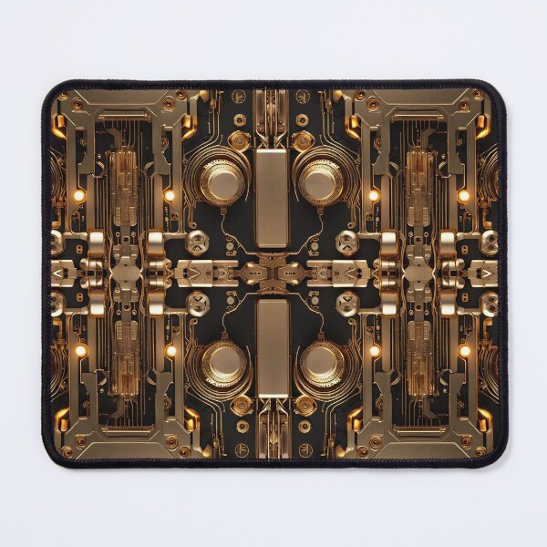 Item preview, Cybernetics - Black and Gold - 04 designed and sold by Mystic-Images.