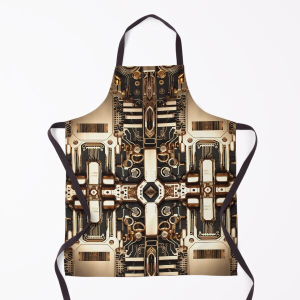 Item preview, Cybernetics - Black and Gold - 04 designed and sold by Mystic-Images.