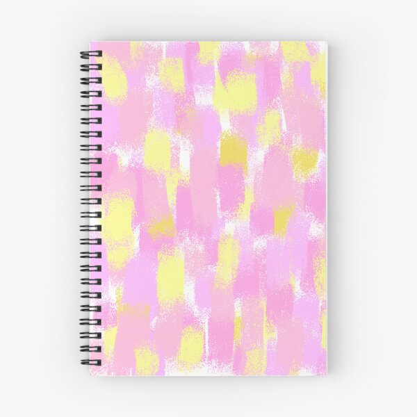Item preview, Yellow and Pink Abstract Paint Strokes designed and sold by Amidesigns24.