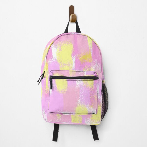 Item preview, Yellow and Pink Abstract Paint Strokes designed and sold by Amidesigns24.