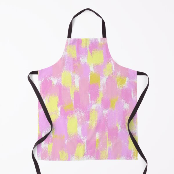 Item preview, Yellow and Pink Abstract Paint Strokes designed and sold by Amidesigns24.