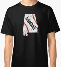 Alabama Shirt Baseball Fan Gear Shirt Classic T-Shirt