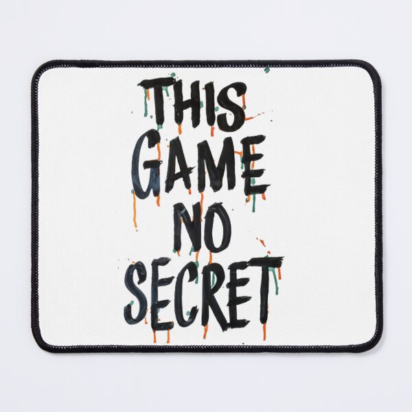 Item preview, This Game No Secret 1 designed and sold by Psycho-Crazy.