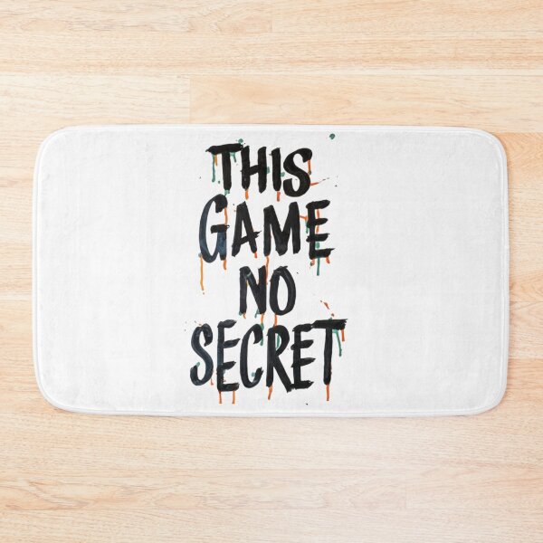 Item preview, This Game No Secret 1 designed and sold by Psycho-Crazy.