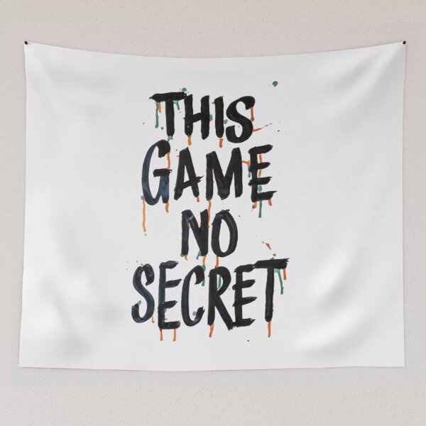 Item preview, This Game No Secret 1 designed and sold by Psycho-Crazy.