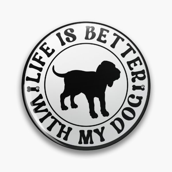 Artikelvorschau, Mit meinem Bloodhound ist das Leben besser entworfen und verkauft von TheAnimalZ00.