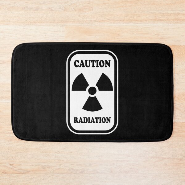 Item preview, Radioactive Symbol Warning Sign - Rectangular designed and sold by ScienceCorner.