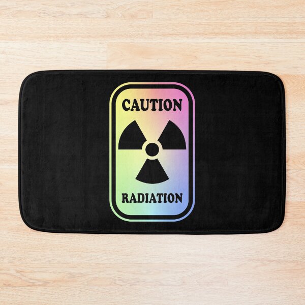 Item preview, Radioactive Symbol Warning Sign - Rectangular designed and sold by ScienceCorner.