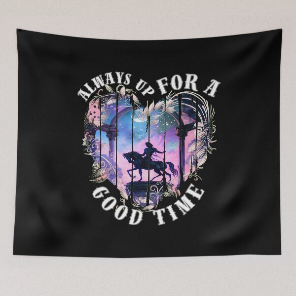 Item preview, Always Up For A Good Time. sagittarius funny designed and sold by ZodiacWonders.