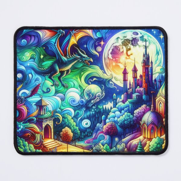 Item preview, Enchanted Moonlit Fantasy Realm designed and sold by SunkenCost.