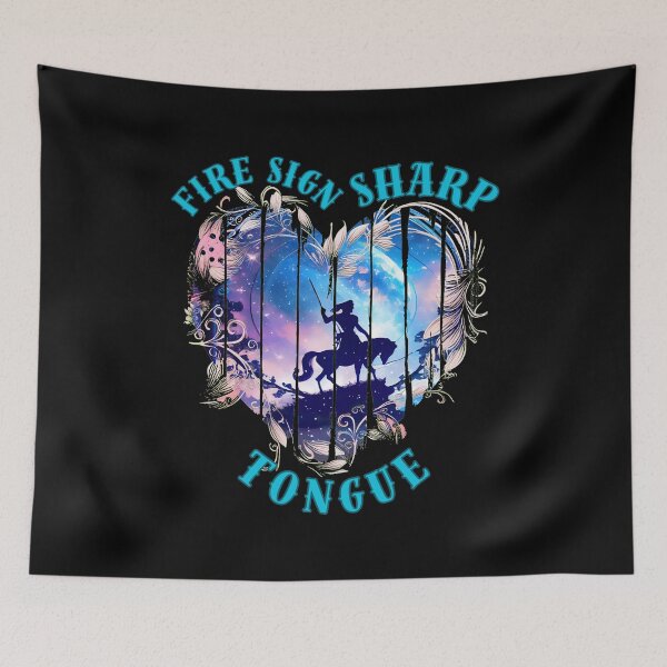Item preview, Fire Sign, Sharp Tongue. sagittarius birthday designed and sold by ZodiacWonders.