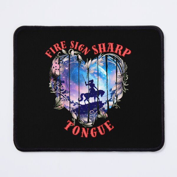 Item preview, Fire Sign, Sharp Tongue. sagittarius astrology designed and sold by ZodiacWonders.