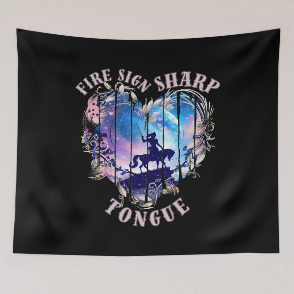 Item preview, Fire Sign, Sharp Tongue. sagittarius zodiac designed and sold by ZodiacWonders.