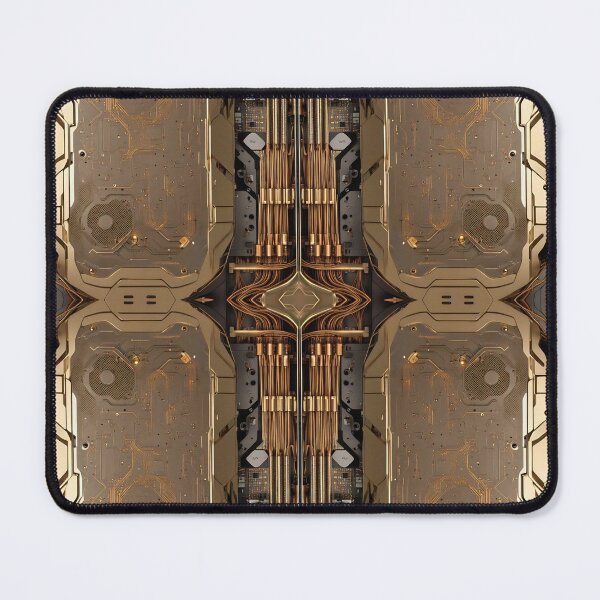 Item preview, Cybernetics _ Black and Gold - 02 designed and sold by Mystic-Images.