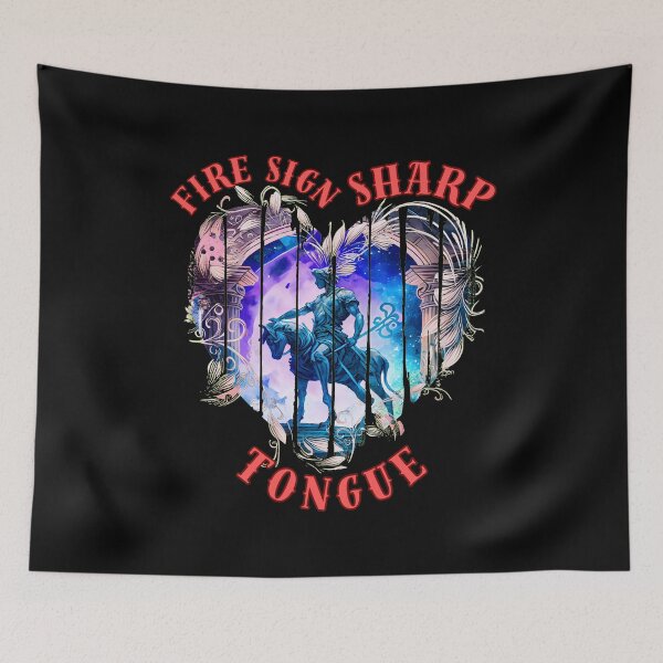 Item preview, Fire Sign, Sharp Tongue. sagittarius lovers designed and sold by ZodiacWonders.