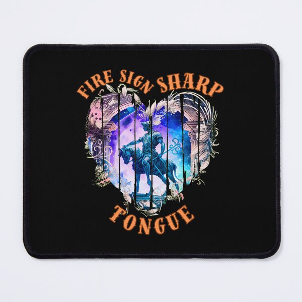 Item preview, Fire Sign, Sharp Tongue. sagittarius november designed and sold by ZodiacWonders.