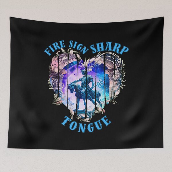 Item preview, Fire Sign, Sharp Tongue. sagittarius astrological sign designed and sold by ZodiacWonders.