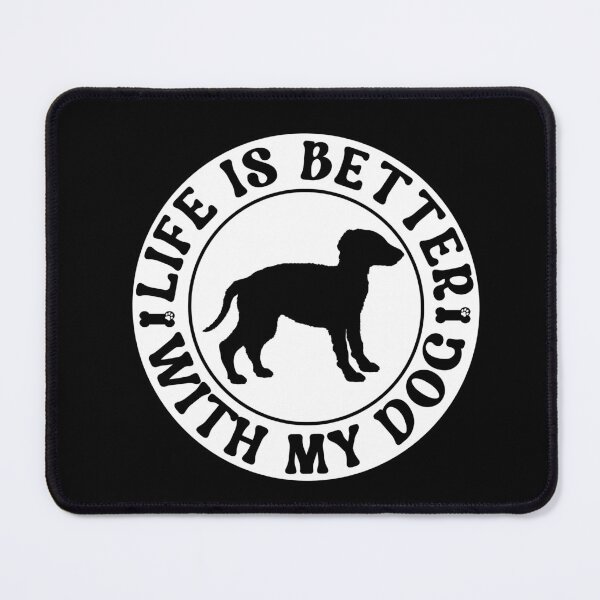 Item preview, La vida es mejor con mi Borzoi designed and sold by TheAnimalZ00.