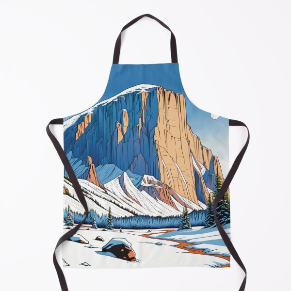 Item preview, Mount El Capitan Snowy Landscape I designed and sold by Secondearth.