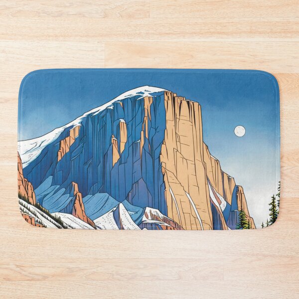 Item preview, Mount El Capitan Snowy Landscape I designed and sold by Secondearth.