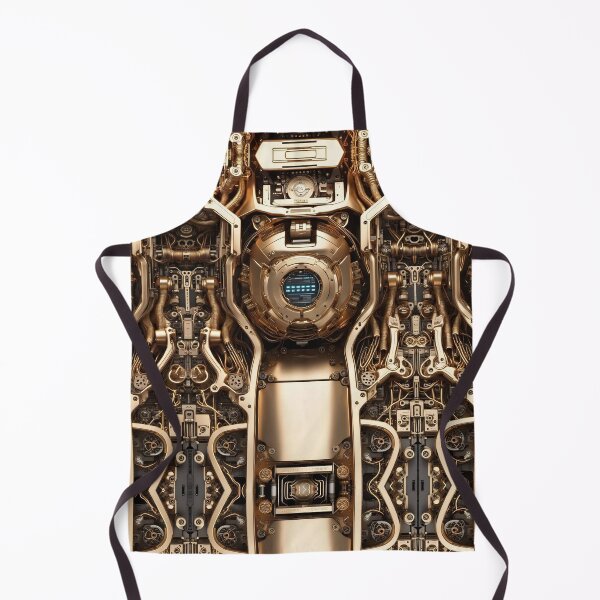 Item preview, Cybernetics _ Black and Gold - 03 designed and sold by Mystic-Images.