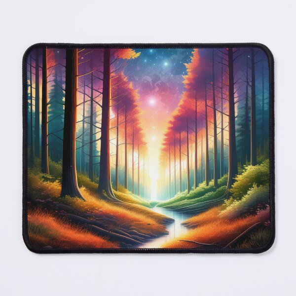 Item preview, Bight Colored Forest designed and sold by PanoramicVistas.