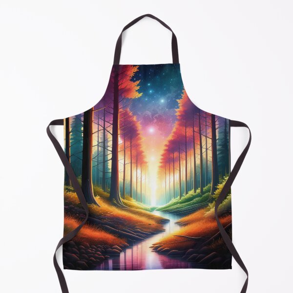 Item preview, Bight Colored Forest  designed and sold by PanoramicVistas.