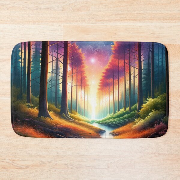 Item preview, Bight Colored Forest  designed and sold by PanoramicVistas.