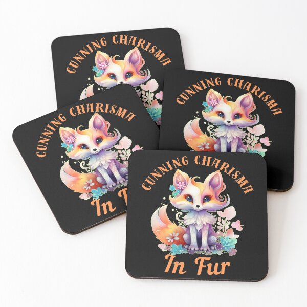 Item preview, Cunning Charisma In Fur. fox portrait designed and sold by FoxVibes.