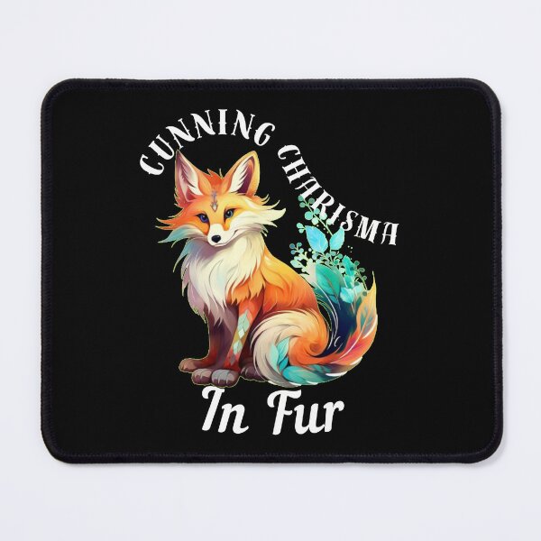 Item preview, Cunning Charisma In Fur. fox quote designed and sold by FoxVibes.