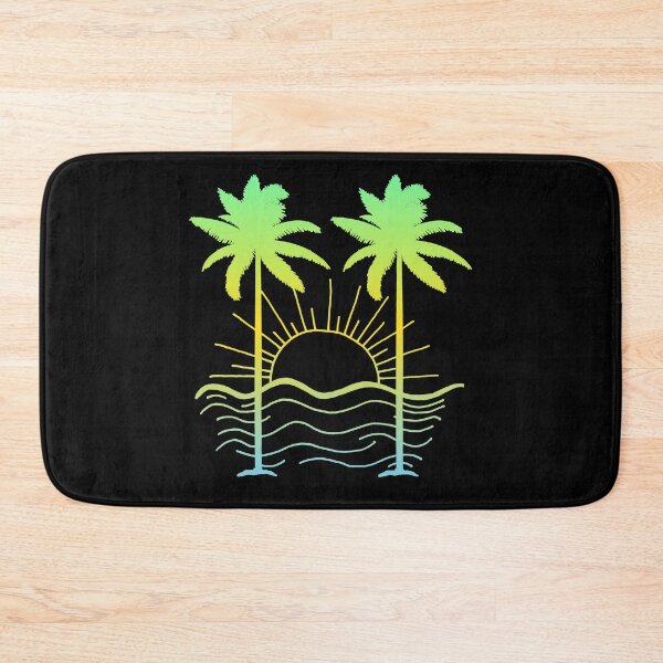 Item preview,  Vibrant Palm Tree Sunset Silhouette! designed and sold by Sun Sand & Sea Art.
