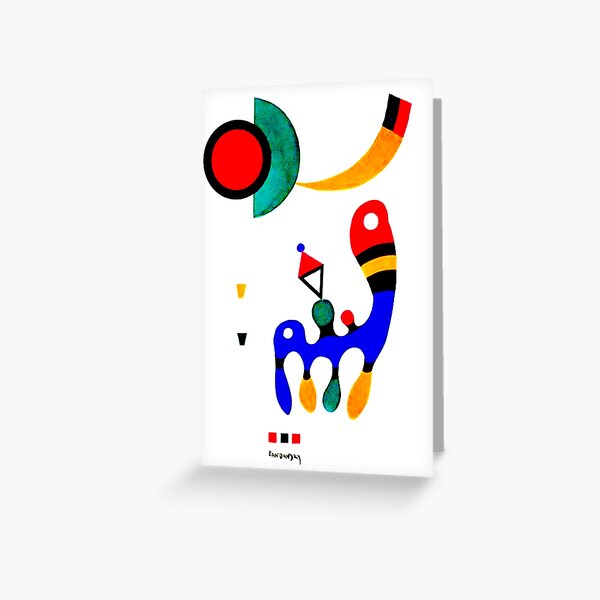 Item preview, Wassily Kandinsky 1944 Composition | Kandinsky Abstract Art w/ Signature  designed and sold by Gascondi.